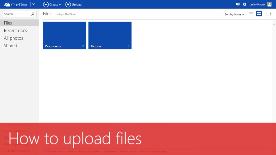 how to upload folders to onedrive